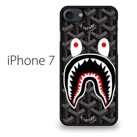 goyard shark iphone case